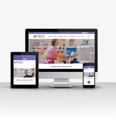 Anaokulu & Kreş V2 (TÜM SEKTÖRLERE UYGUNDUR)