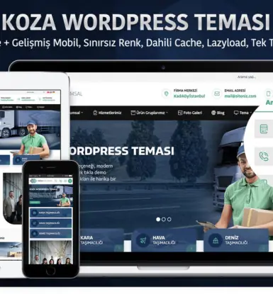 Koza Wordpress Teması