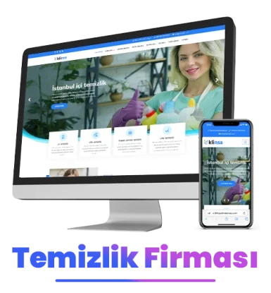 Temizlik Şirketi Premium Script