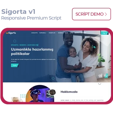 Sigorta v1 Premium Script