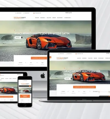Oto Galeri Web Paketi Motors v3.0