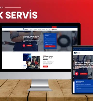 Teknik Servis Kurumsal Teması